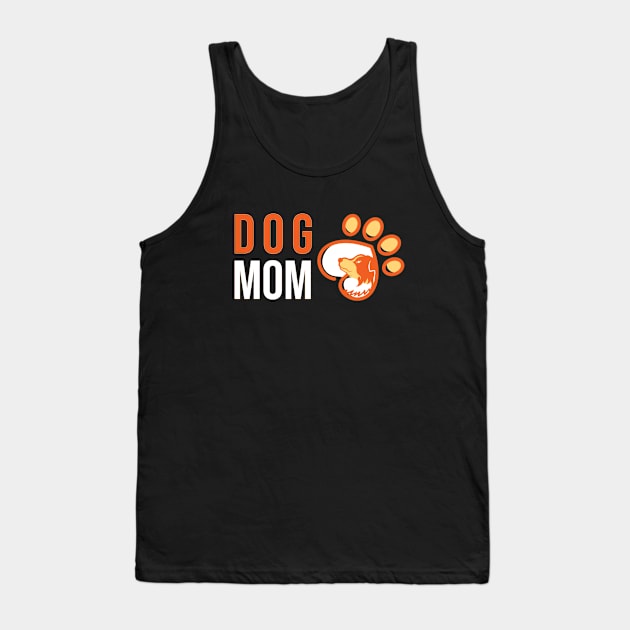 Happy Dog Mom Day Tank Top by anbartshirts